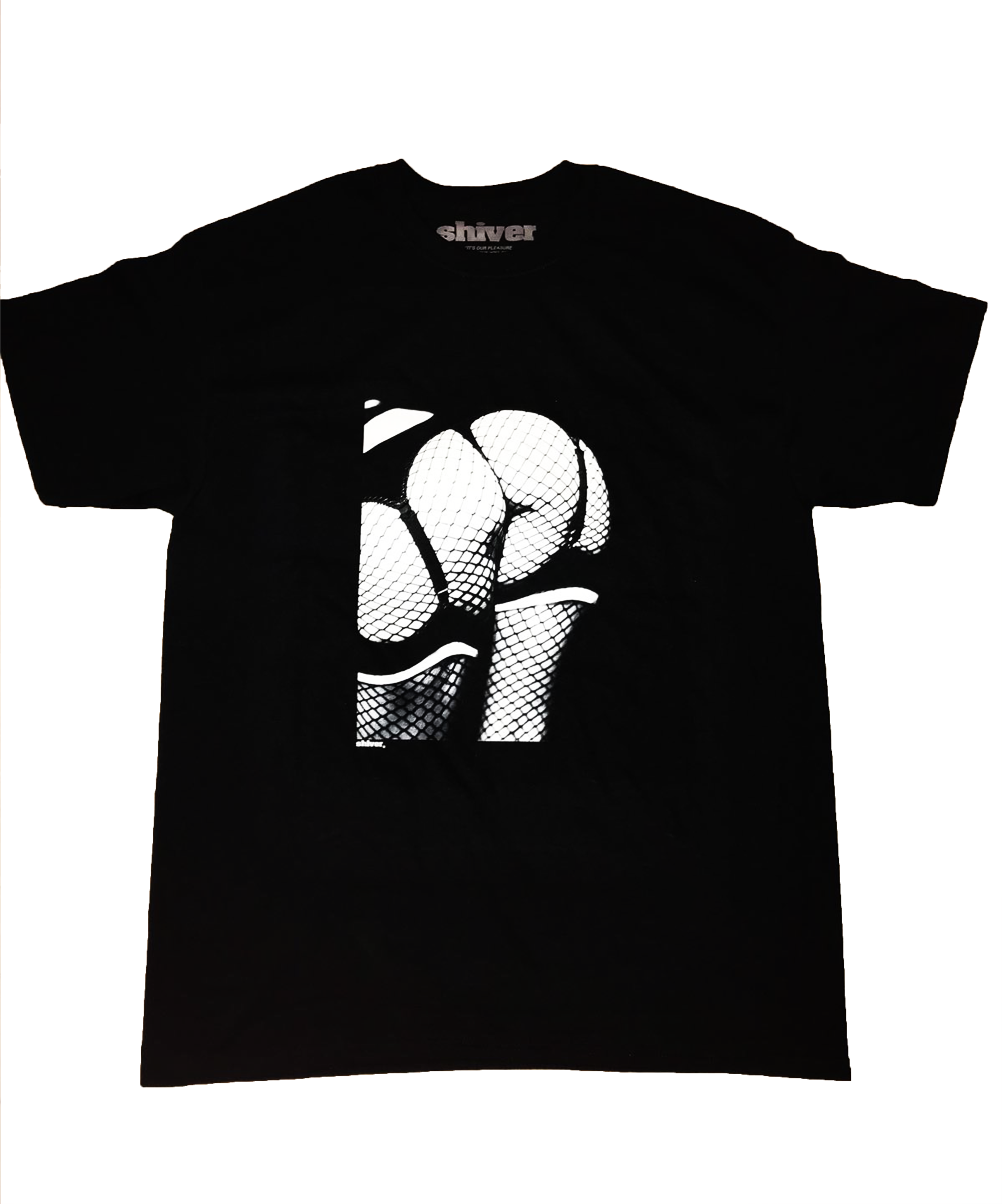Image Of Fishnet Tee - Monochrome (3780x3780), Png Download