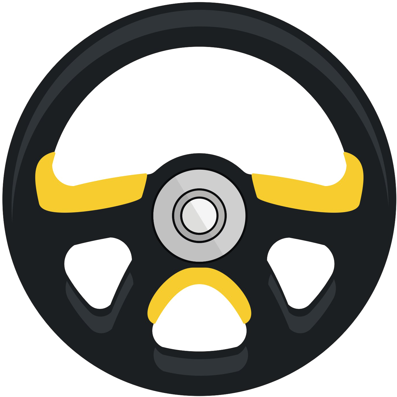 Steering Wheel Png Image - Wheel (1500x1500), Png Download