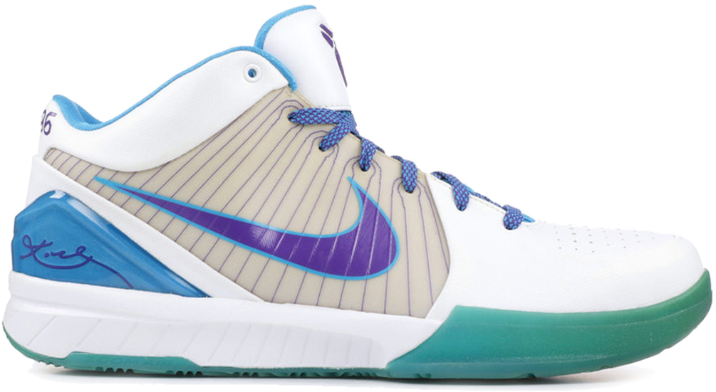 Nike Kobe Vi Protro 'white/purple' - Kobe 4 Protro Draft Day (1024x1024), Png Download