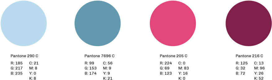 Color Guide-01 - Circle (1000x333), Png Download