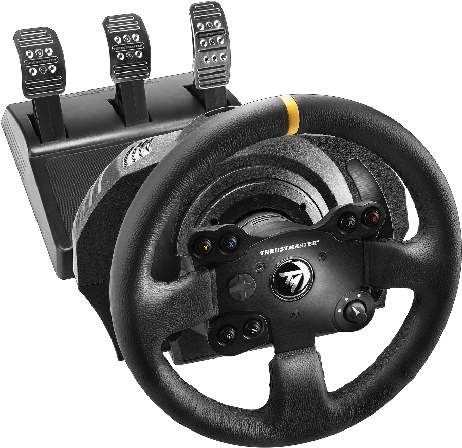 Tx Racing Wheel Leather Edition - Thrustmaster Tx Rw Leather Edition (948x920), Png Download