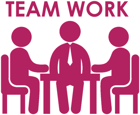 Teamwork Png - Black And White Discussion Clipart (960x480), Png Download