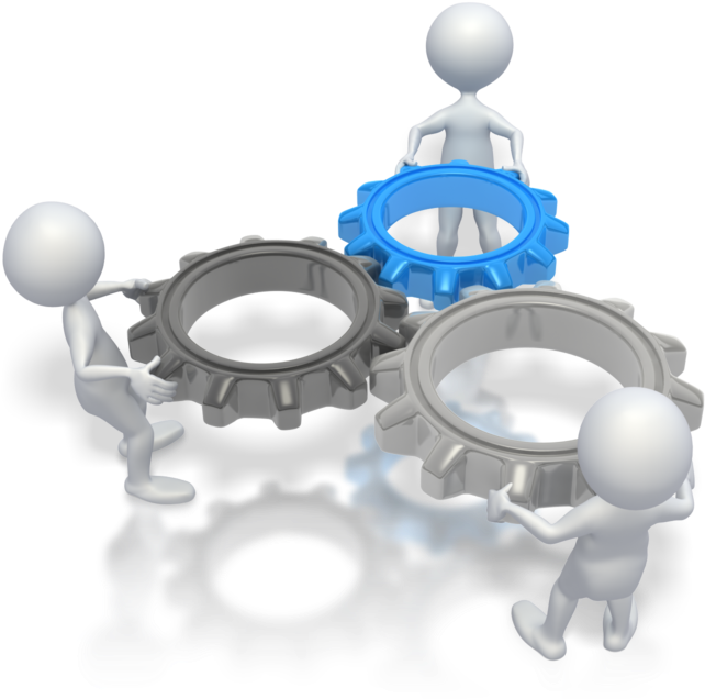 Png Freeuse Library Implementation Mortgagetech - Teamwork Figures (800x646), Png Download
