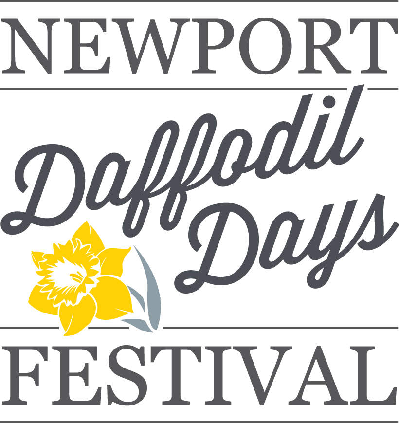 Newport Daffodil Days Festival Logo Black - Calligraphy (820x869), Png Download