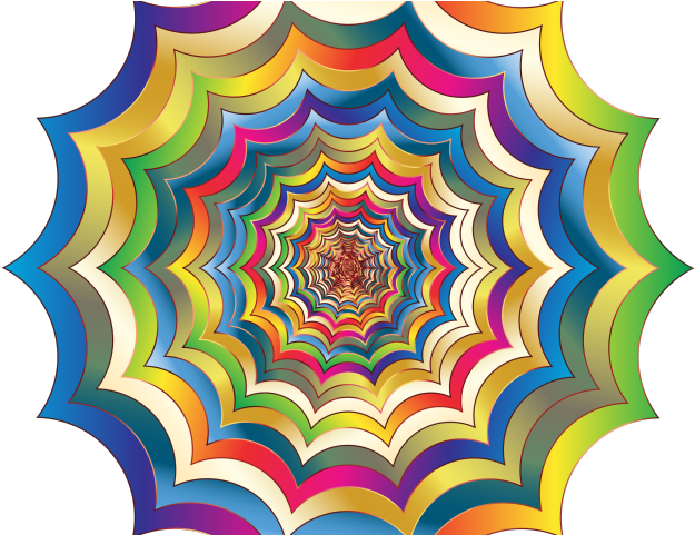 Spider Web Clipart Spier - Color Spider Web (640x480), Png Download