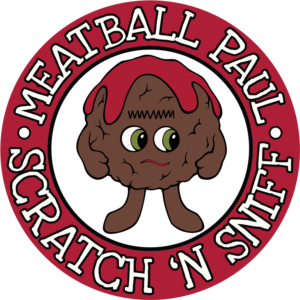 Meatball Sub Whiffer Stickers Scratch & Sniff Stickers (1024x1022), Png Download
