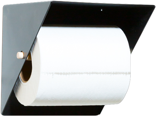Metal Toilet Paper Holder - Label (933x1400), Png Download