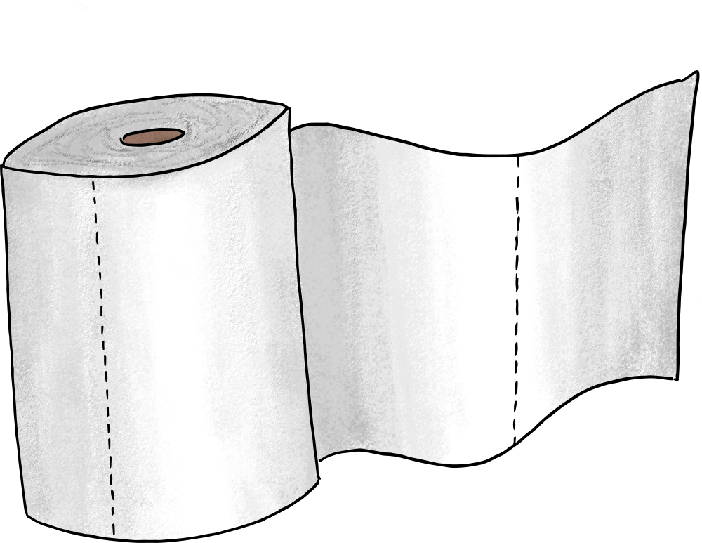 The Toilet Paper Game - Paper (1000x773), Png Download