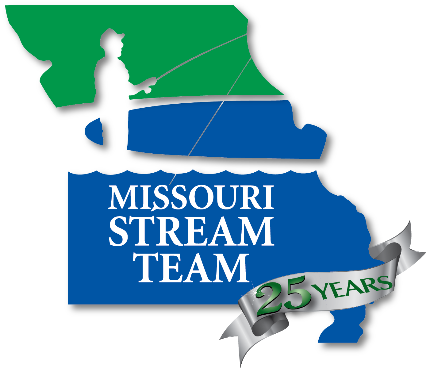 Sream Clipart Water Logo - Missouri Stream Team (1389x1200), Png Download