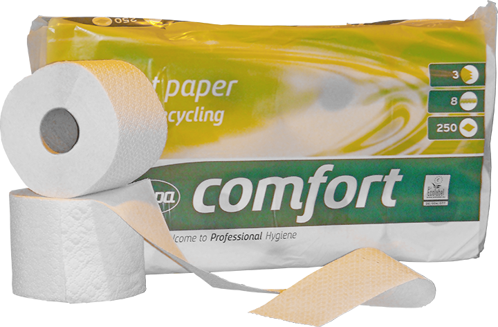 Toilet Paper 3 Layers Soft - Toilet Paper (720x472), Png Download