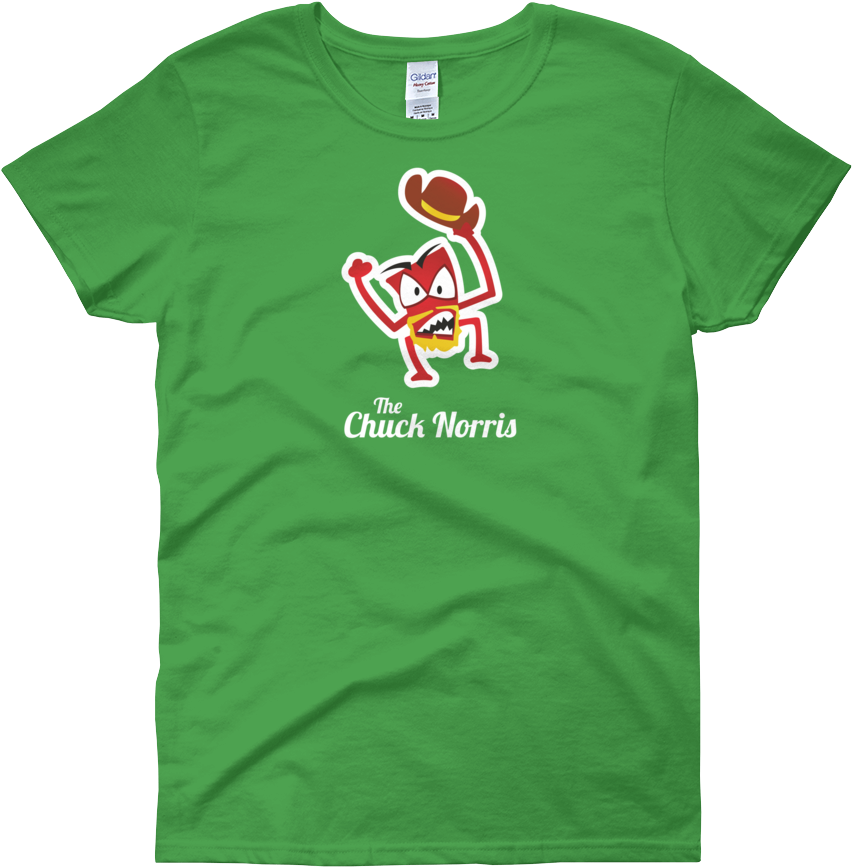 T-shirt - Testers Types - Chuck Norris - Women's - T-shirt (1000x1000), Png Download