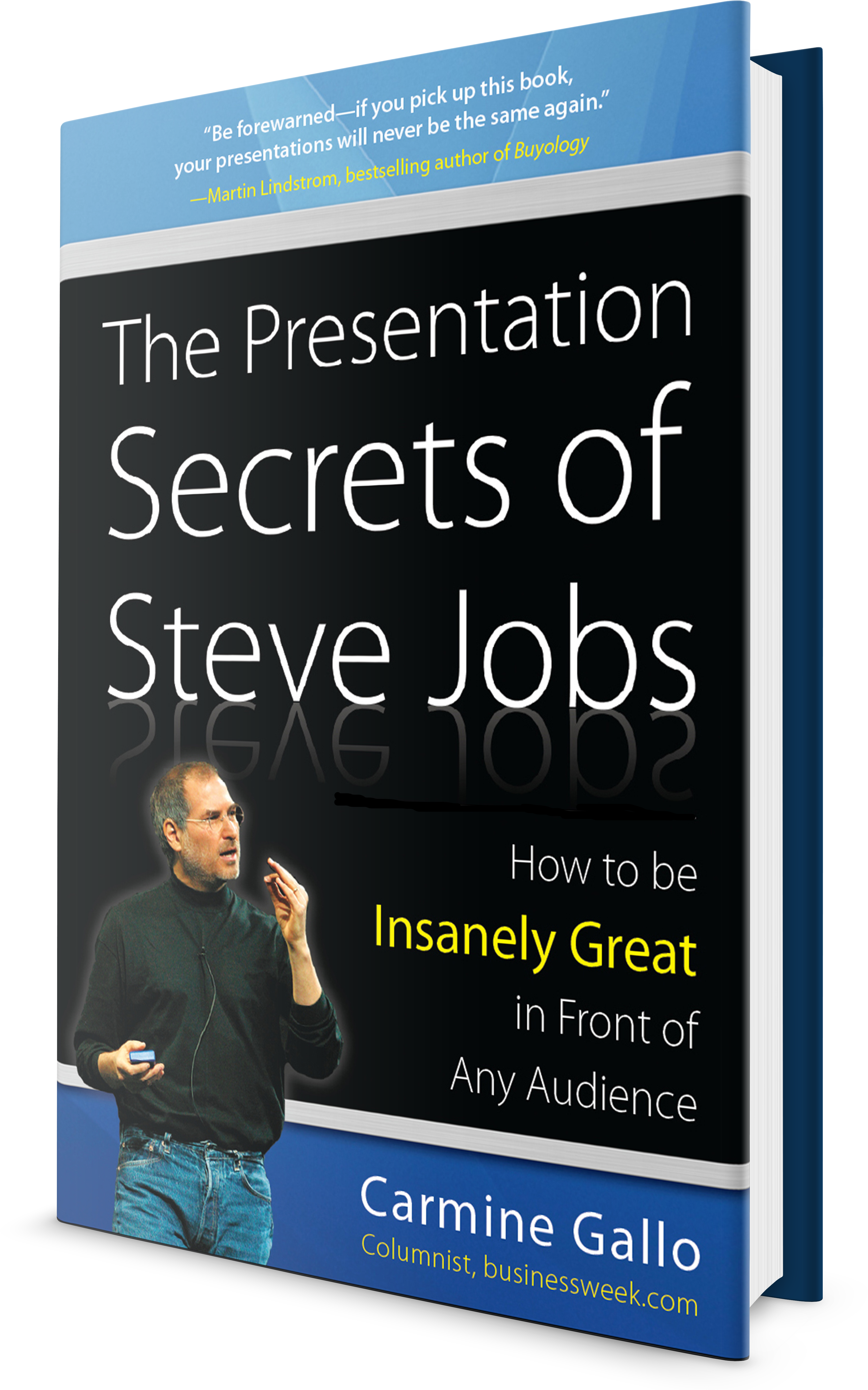 The Presentation Secrets Of Steve Jobs Book - Steve Job Presentation Book (3882x5878), Png Download