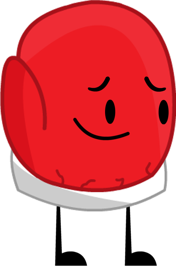 Boxing Glove - Bfdi Boxing Glove (593x898), Png Download