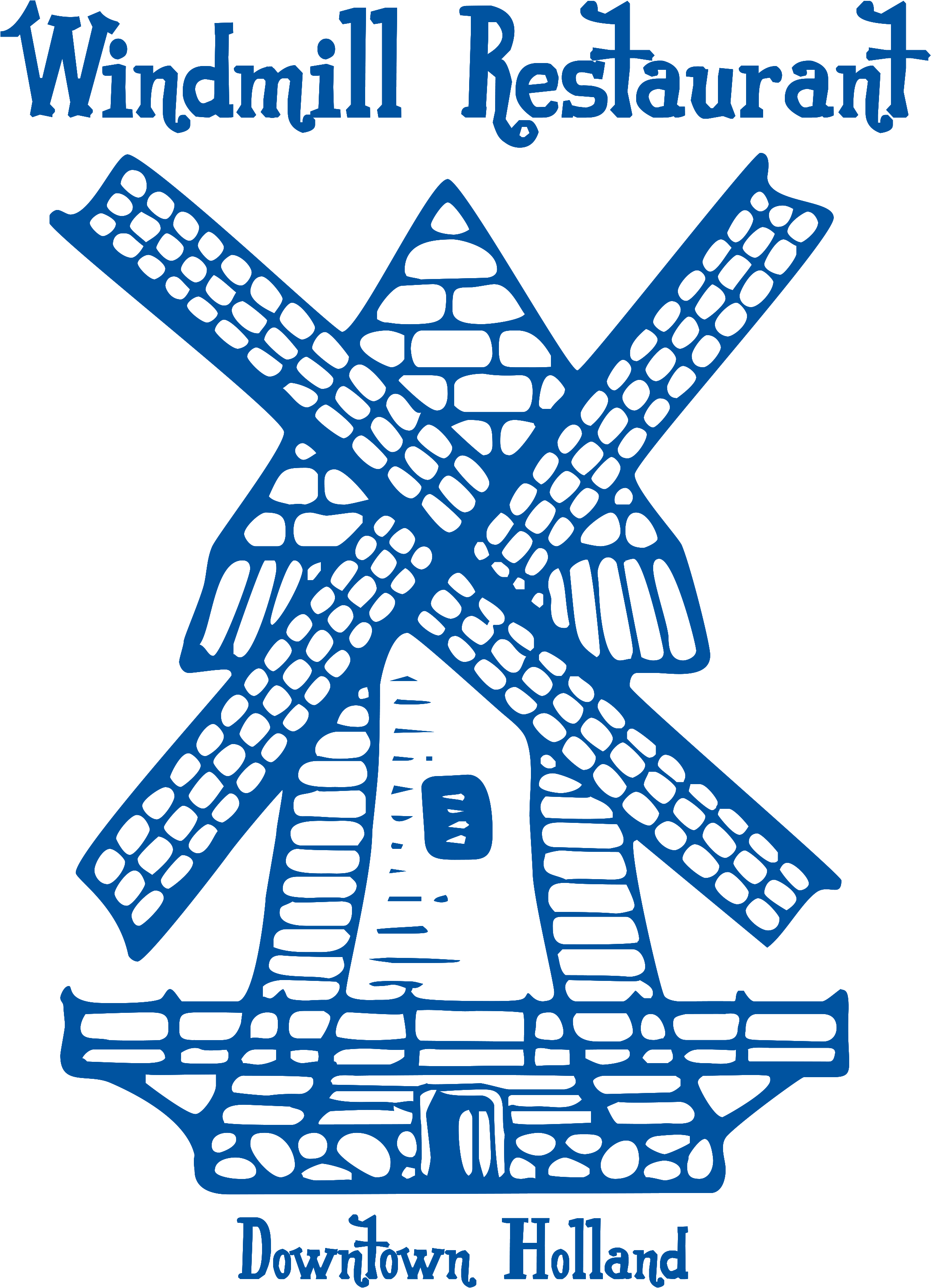 Holland Michigan Windmill Restaurant (2550x3181), Png Download