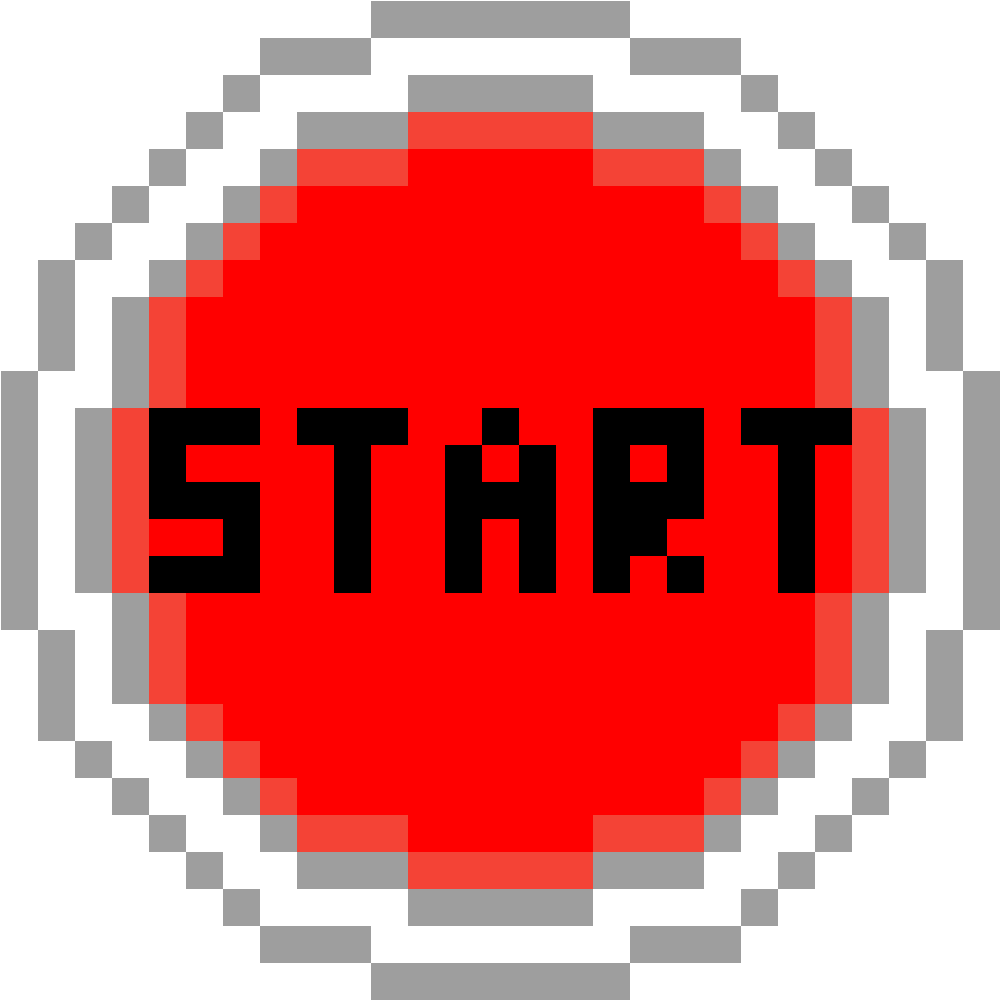 Start Button - Epic Face Pixel Art (1184x1184), Png Download