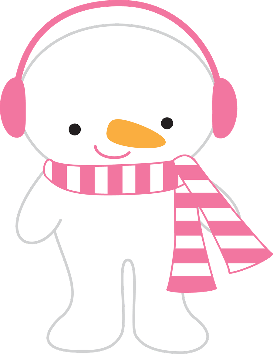 Snowmen Clipart Earmuff Clipart - Snowman Minus (900x1168), Png Download