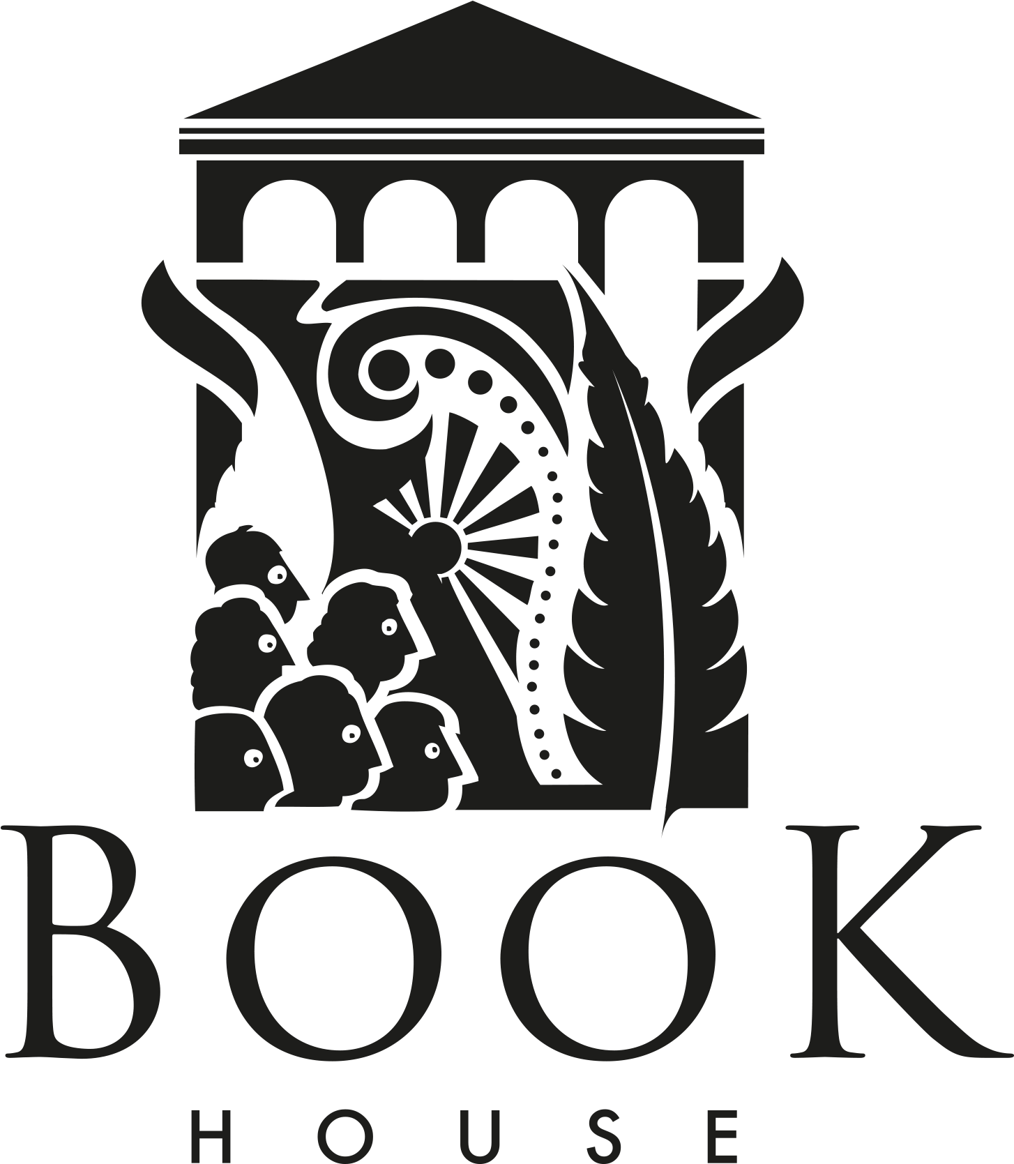Book House - Book House Logo Png (2000x2000), Png Download