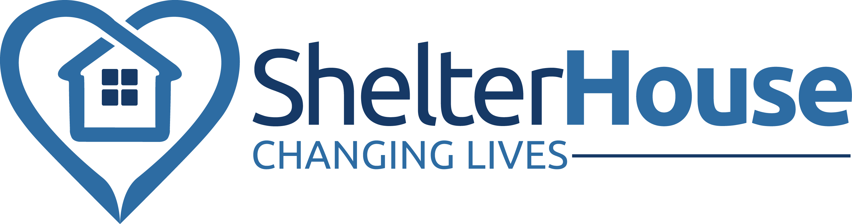 Logo Main - Shelterhouse Logo (2786x734), Png Download