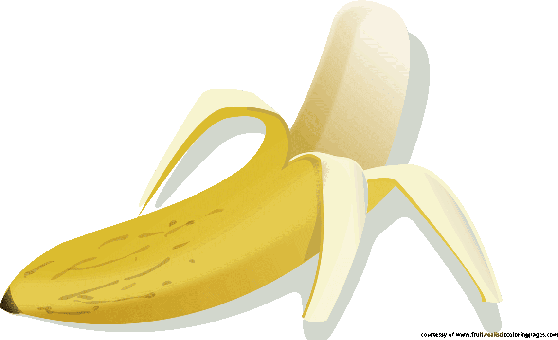 Banana Fruit Clipart Banana Peel Pictures Clip Art (1280x720), Png Download