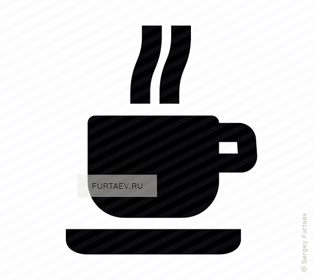 Coffee Cup Icon - Wi-fi (620x553), Png Download