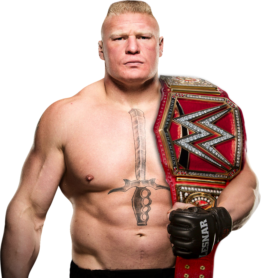 Brock Lesnar Universal Champion (900x956), Png Download
