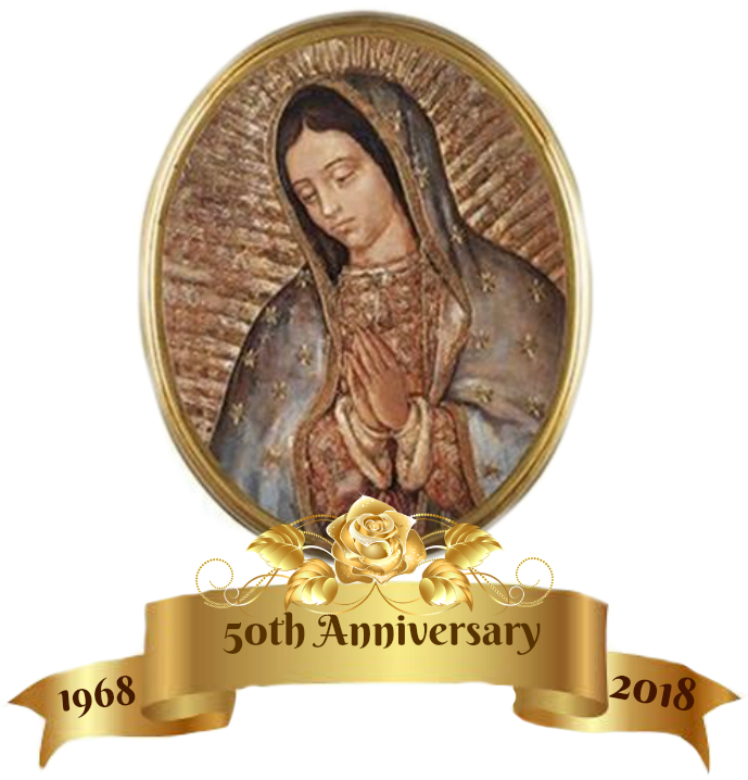 Our Lady Of Guadalupe Parish Cordinalmente Le Invita - Guadalupe (706x719), Png Download