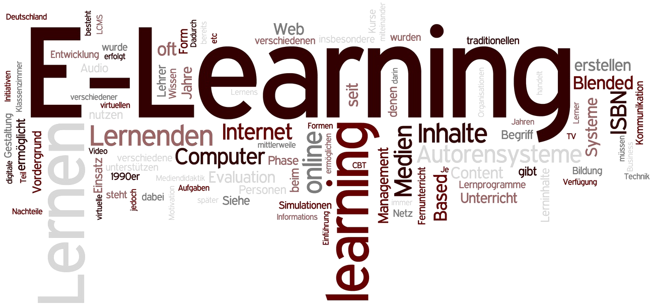 Logo Of E Learning (1378x624), Png Download