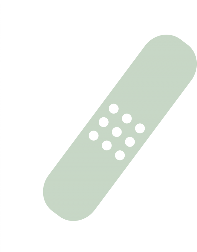 Bandaid - Skateboarding (800x800), Png Download