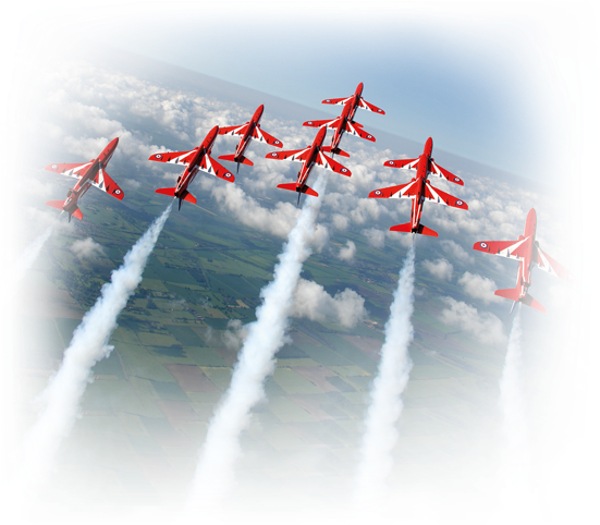 Gents Steel Citizen Eco-drive Red Arrows - Raf Scampton (550x700), Png Download