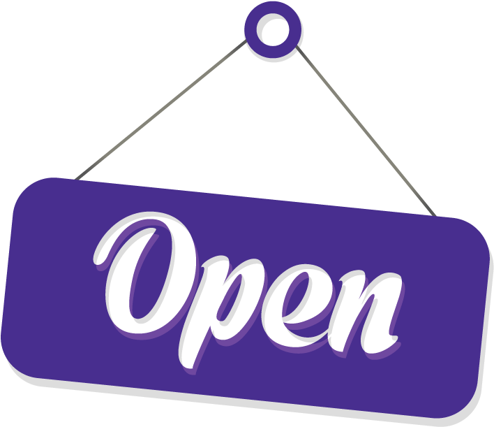 Open signs