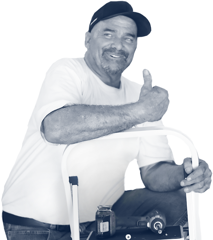 Sign Up As A Bob's Repair Contractor - Sitting (681x765), Png Download