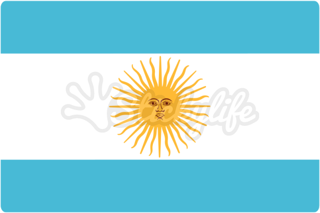 Argentina Decal - African Daisy (940x587), Png Download