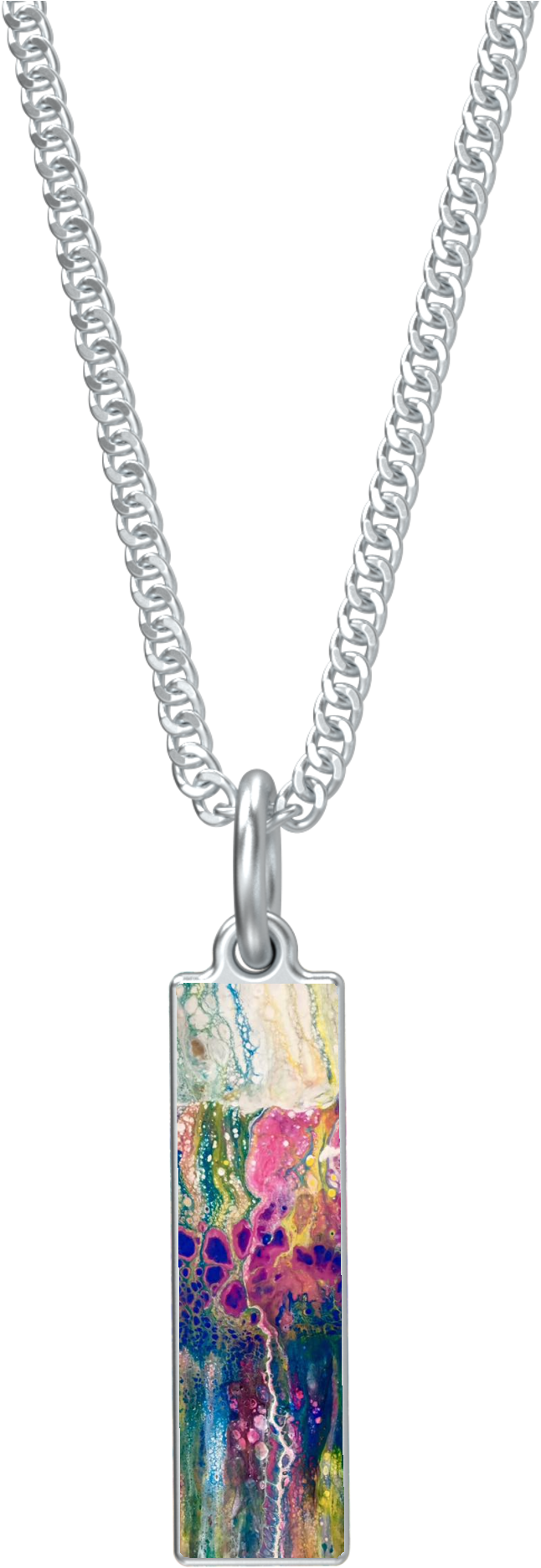 Lightning Bolt Pendant With Chain - Necklace (2000x2000), Png Download