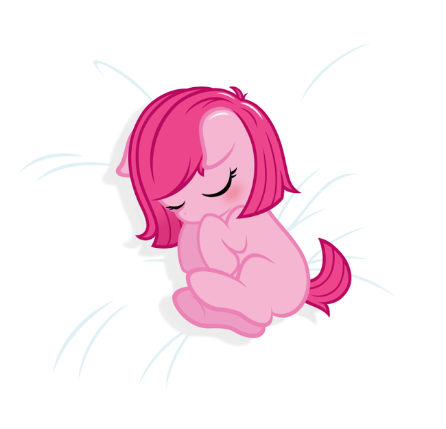 Babypinkiepiesleeping - Baby Mlp (650x625), Png Download