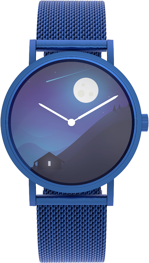 Blue Sky - Rosefield Часы (1000x1000), Png Download