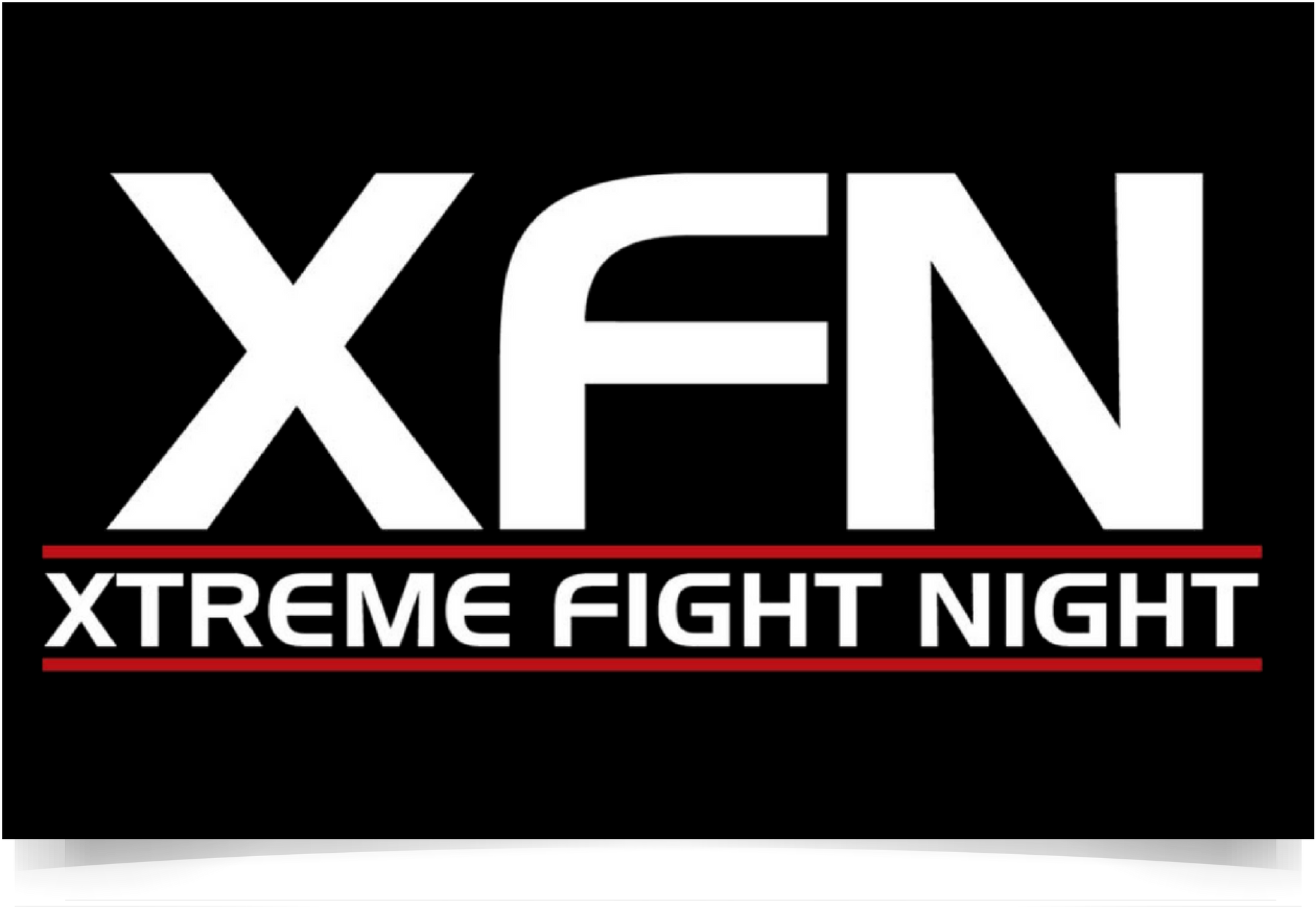 Xfn Xtreme Fight Night Logo (2000x2000), Png Download