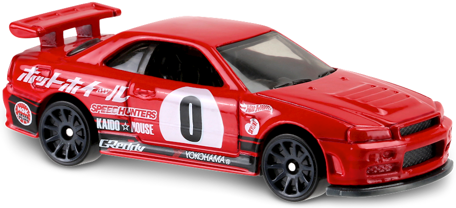 Nissan Skyline Gt R34 - Nissan Skyline Hot Wheels Png (892x407), Png Download