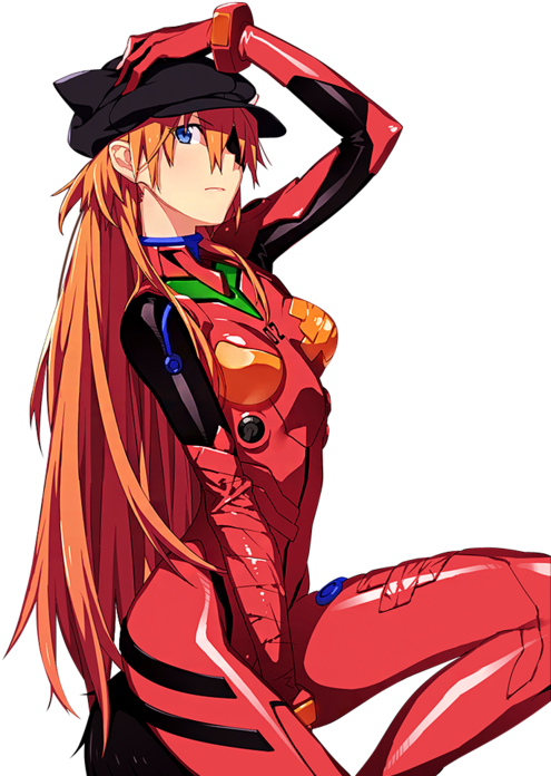 Is This Your First Heart - Asuka Langley Shikinami (500x712), Png Download