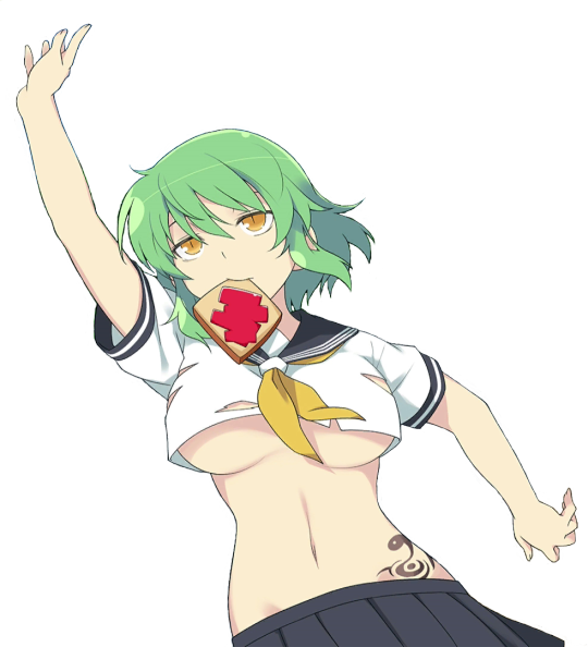 Asuka - Senran Kagura Hikage Render (540x594), Png Download
