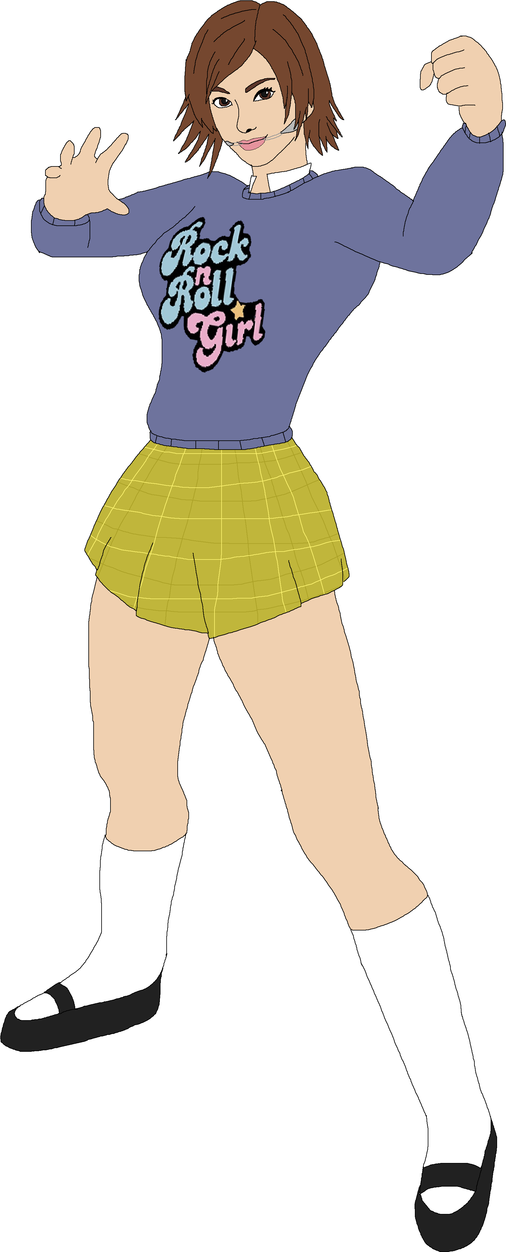 Asuka Kazama - Darla Sherman - Cartoon (3225x4300), Png Download