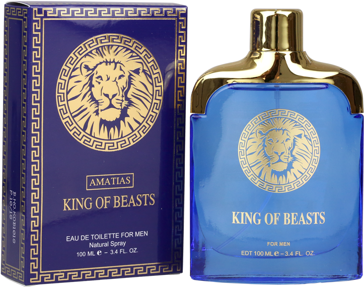 King Of Beasts Blue - King Of Beasts 香水 (800x800), Png Download
