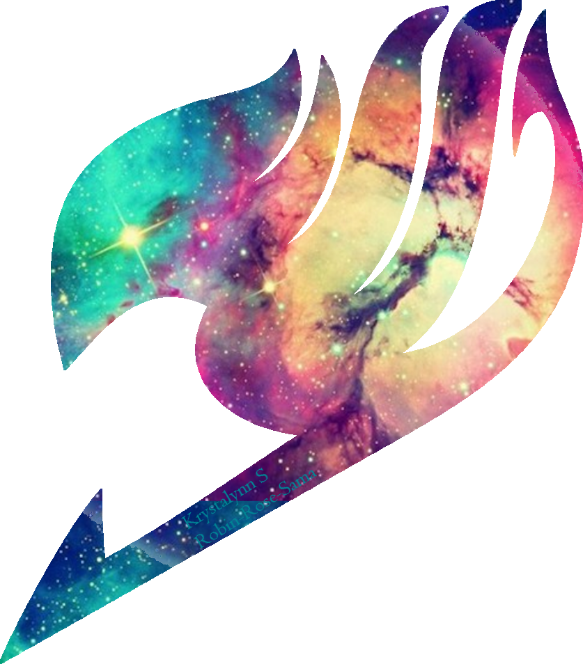 Fairy Tail Symbol Galaxy - Fairy Tail Galaxy Symbol (837x954), Png Download