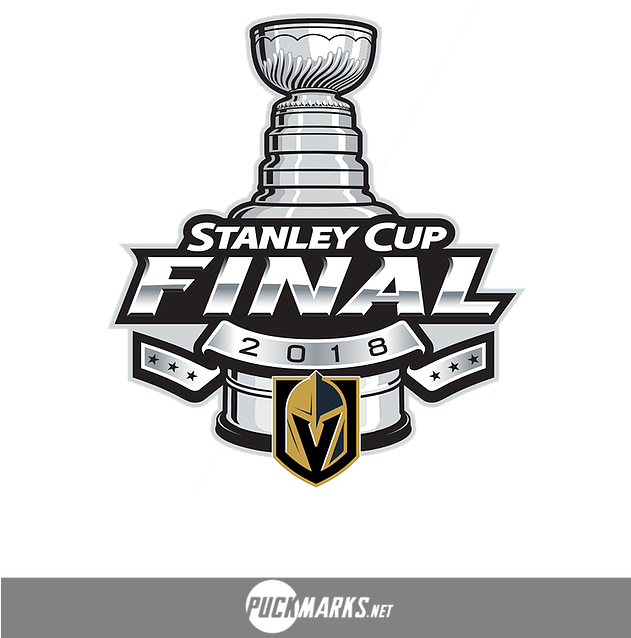 Every Nhl Logo For The 2018 Stanley Cup Final - 2014 Stanley Cup Finals Logo (630x709), Png Download