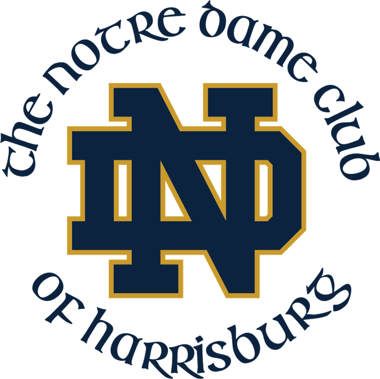 Welcome To The Notre Dame Club Of Harrisburg Online - Logo Notre Dame Football (769x767), Png Download