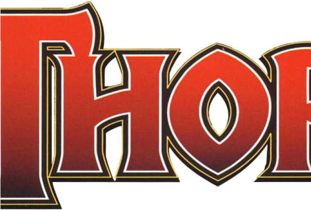 Warhammer Clipart Mjolnir - Thor Logo Marvel (640x480), Png Download