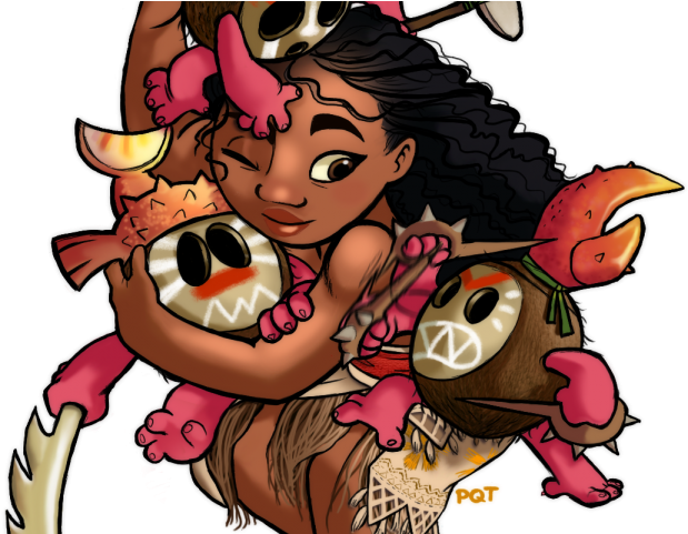 Exotic Clipart Moana - Moana (640x480), Png Download