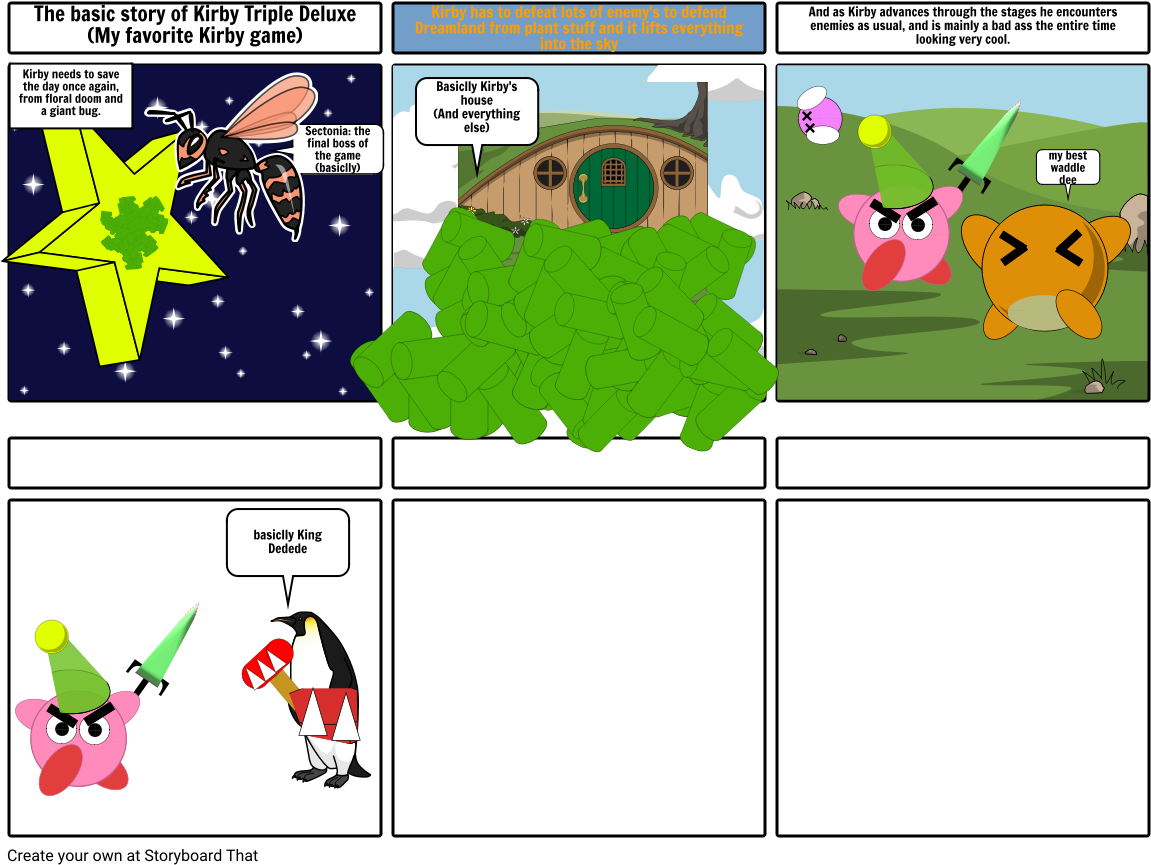 Kirby Triple Deluxe - Cartoon (1164x882), Png Download