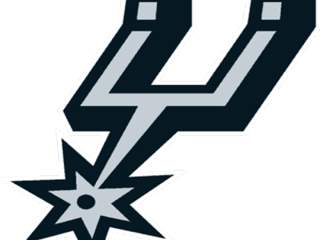 San Antonio Spurs Clipart Png - San Antonio Spurs Logo Png (640x480), Png Download