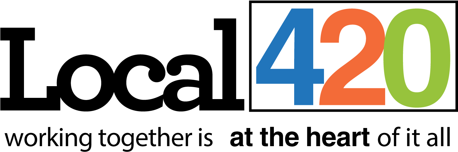 Local 420 Logo - Trick Or Treat Poster (1504x535), Png Download