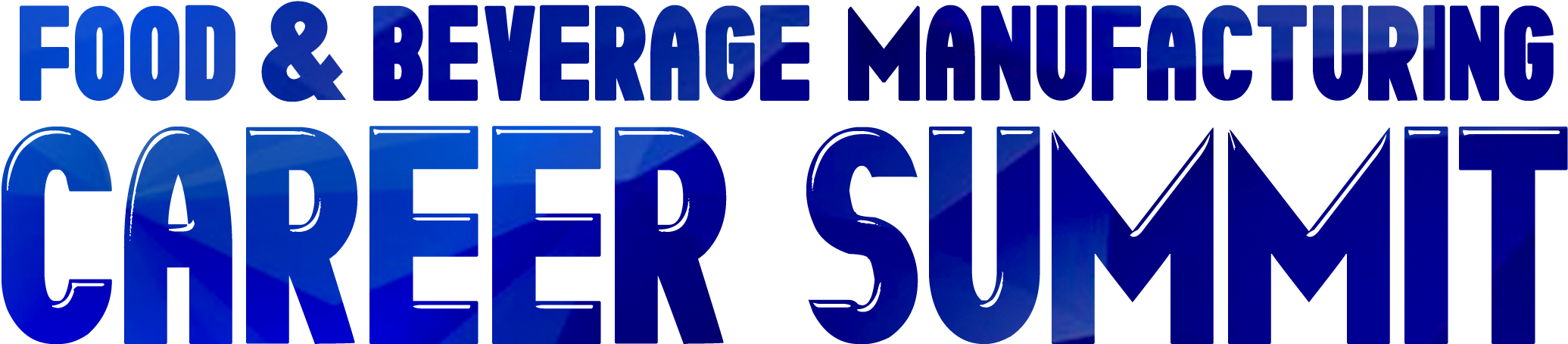Food Beverage Manufacturing Careers Summit - Electric Blue (2100x900), Png Download